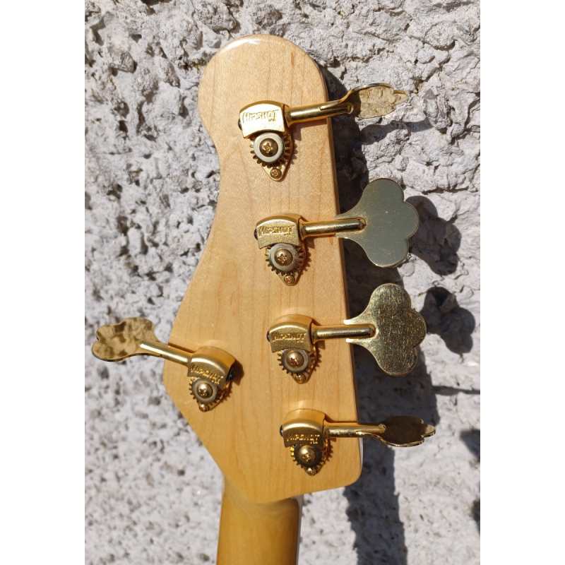 Overwater Contemporary J Series 5-String Bass, Trans Black, Secondhand - Image 8