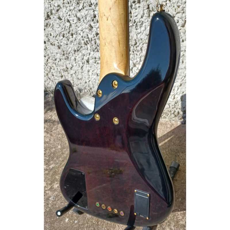 Overwater Contemporary J Series 5-String Bass, Trans Black, Secondhand - Image 11