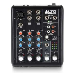 Alto TrueMix 500 5-Channel Analog Mixer with USB