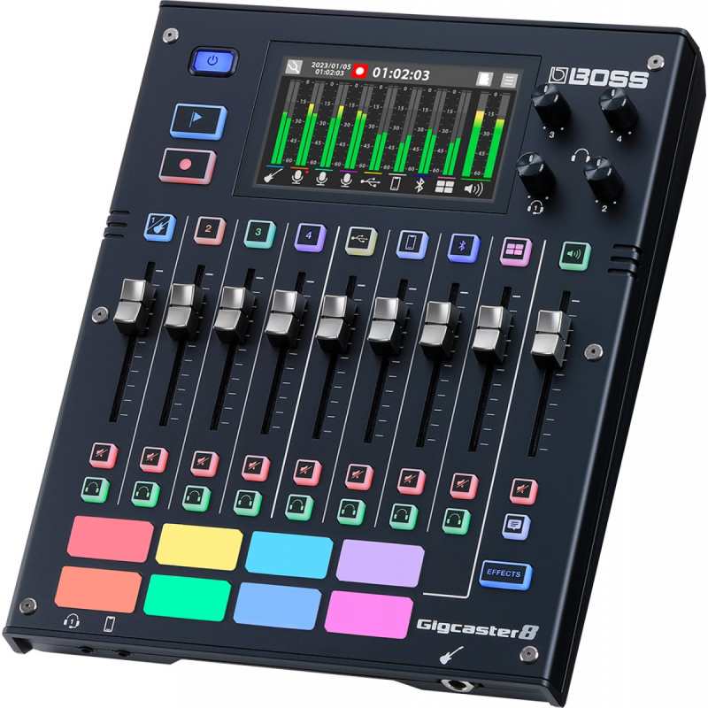 Boss Gigcaster 8 All-in-One Audio Hub for Streaming Musicians - Image 4