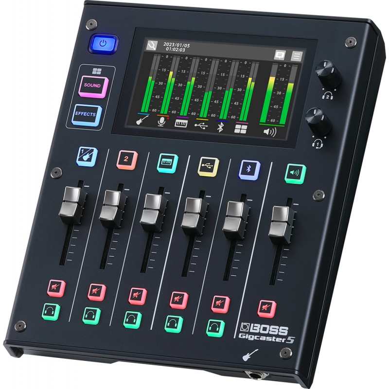 Boss Gigcaster 5 All-in-One Audio Hub For Streaming Musicians - Image 2