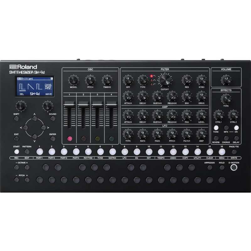 Roland SH-4d Synthesizer Desktop Synth (SH4D)