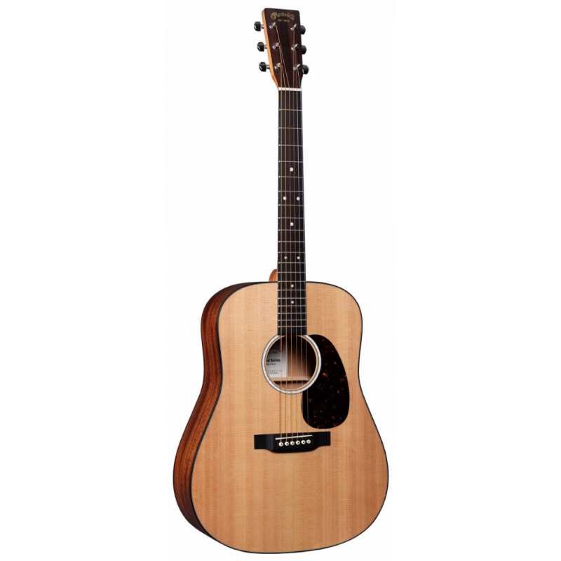 Martin D10E All Solid Dreadnought Electro Acoustic Guitar in Natural with Soft Bag - Image 6
