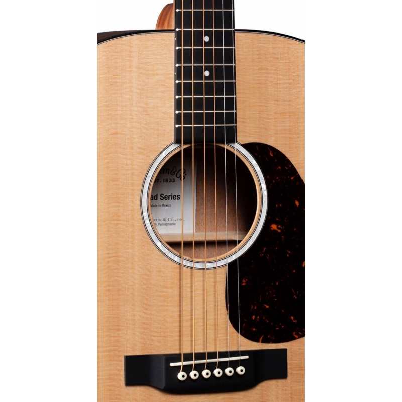 Martin D10E All Solid Dreadnought Electro Acoustic Guitar in Natural with Soft Bag - Image 5