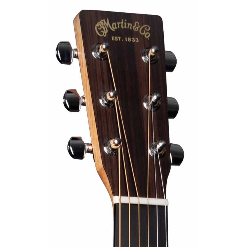 Martin D10E All Solid Dreadnought Electro Acoustic Guitar in Natural with Soft Bag - Image 3