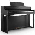 Roland HP704-CB Digital Piano in Charcoal Black