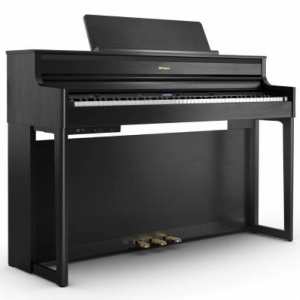 Roland HP704-CB Digital Piano in Charcoal Black