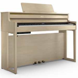 Roland HP704-LA Digital Piano in Light Oak