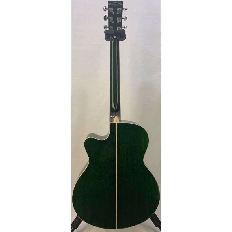 Tanglewood TW4 E FG Folk Electro Acoustic In Green Gloss - Image 5