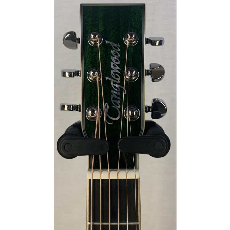 Tanglewood TW4 E FG Folk Electro Acoustic In Green Gloss - Image 3