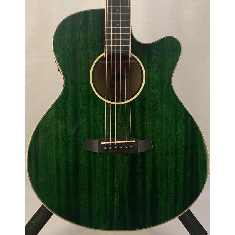 Tanglewood TW4 E FG Folk Electro Acoustic In Green Gloss