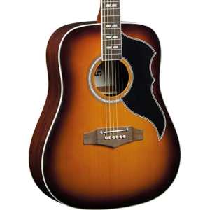 Eko Ranger VI VR EQ 6-String Electro Acoustic Guitar in Honey Burst (06216942)