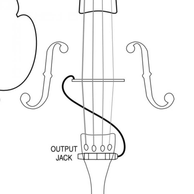 Fishman C200 Concert Series Cello Pickup (PRO-C20-0CE) - Image 4