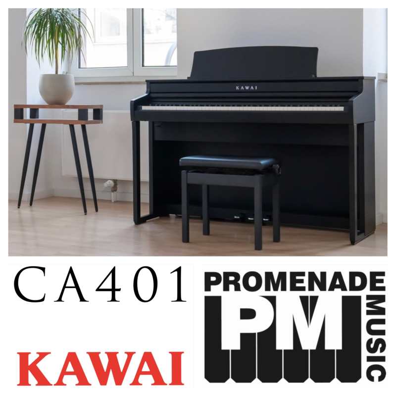 Kawai CA401 Digital Piano Satin Black (CA-401SB) - Image 5