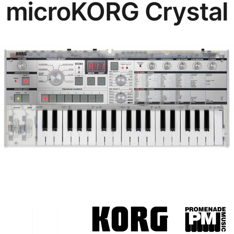 Korg MicroKorg Crystal (analog modelling synth / vocoder)