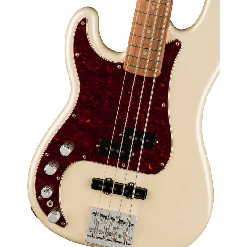 Fender Player Plus Precision Bass, Left-Handed, Olympic Pearl