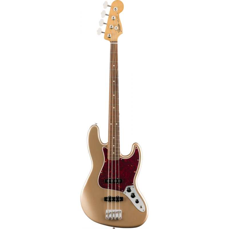 Fender Vintera 60s 4-String Jazz Bass in Firemist Gold with Gig Bag - Image 3