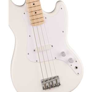 Squier White Bronco Bass