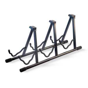 Arena Guitar Stand For 3 Guitars Electrics Or Acoustics (GS-Multi-3Way)