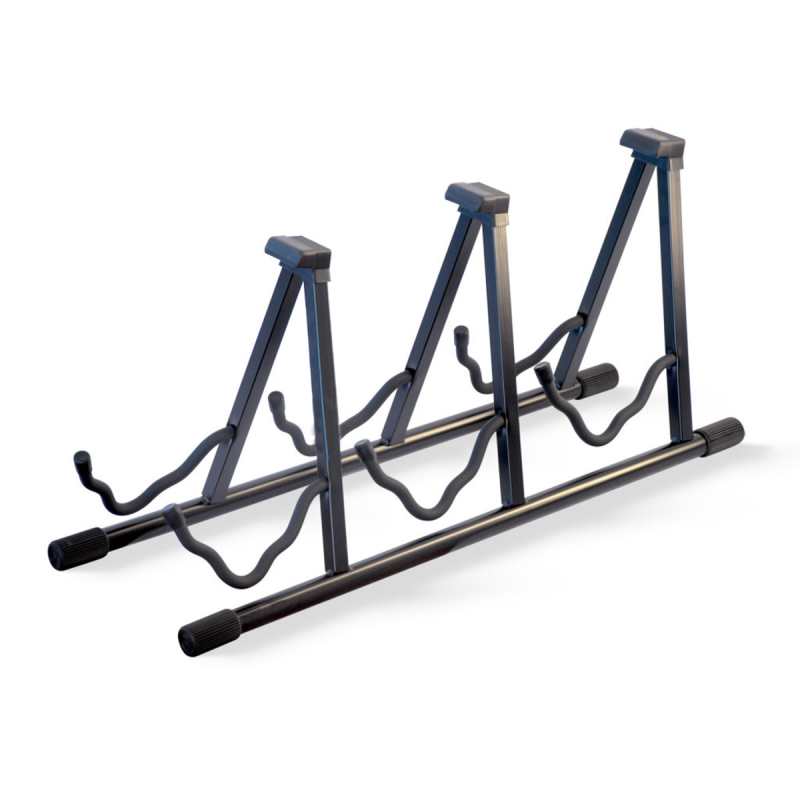 Arena Guitar Stand For 3 Guitars Electrics Or Acoustics (GS-Multi-3Way)