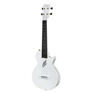 Enya Nova U Pro Tenor Ukulele, Electro-Acoustic, White