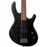 Cort Action Junior 4-String Short-scale Bass Guitar in Open Pore Black