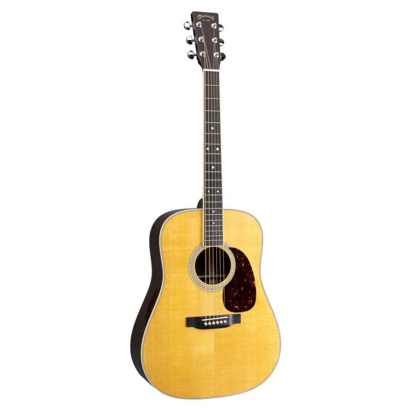 Martin D35 Standard Series Dreadnought Acoustic Guitar in Natural with Hardcase - Image 3