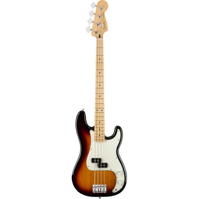 Fender Player Precision Bass, 3-Colour Sunburst, Maple Fingerboard - Image 2