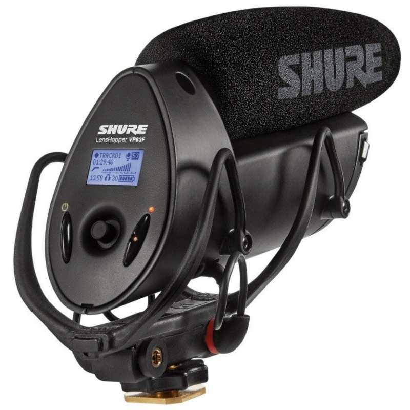 Shure VP83F Camera-Mount Condenser Microphone with Integrated Flash Recording - Image 6