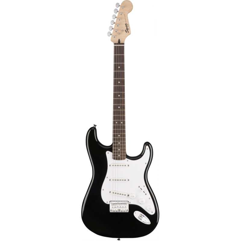 Squier Bullet Stratocaster Electric Guitar with HT Hard Tail in Black - Image 2