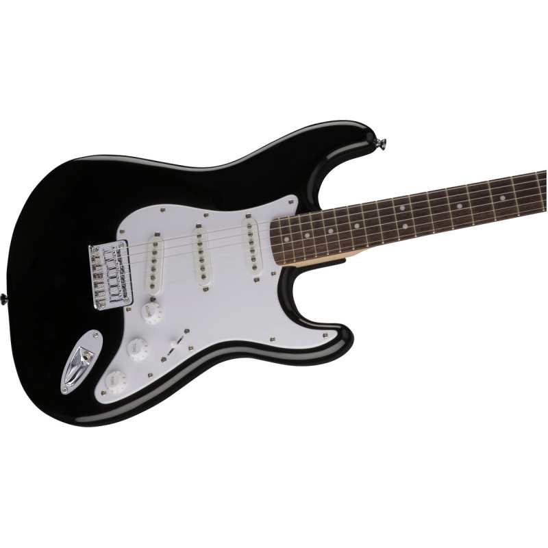 Squier Bullet Stratocaster Electric Guitar with HT Hard Tail in Black