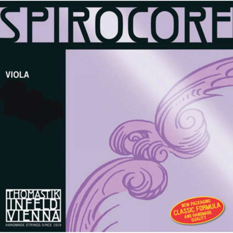 Set - Medium Scale Thomastik Spirocore Viola Strings for 15", 15.5” & 16” Violas (S23)