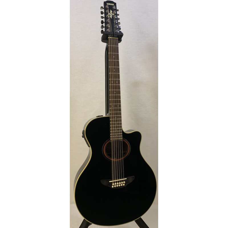 Yamaha APX5 12A 12 String Electro Acoustic in Black - Image 2