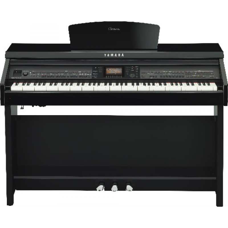 Yamaha CVP701 Clavinova Digital Piano in Polished Ebony Black (CVP701PE) - Image 2