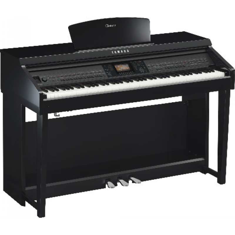 Yamaha CVP701 Clavinova Digital Piano in Polished Ebony Black (CVP701PE)