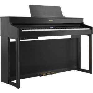 Roland HP702 Digital Piano in Charcoal Black