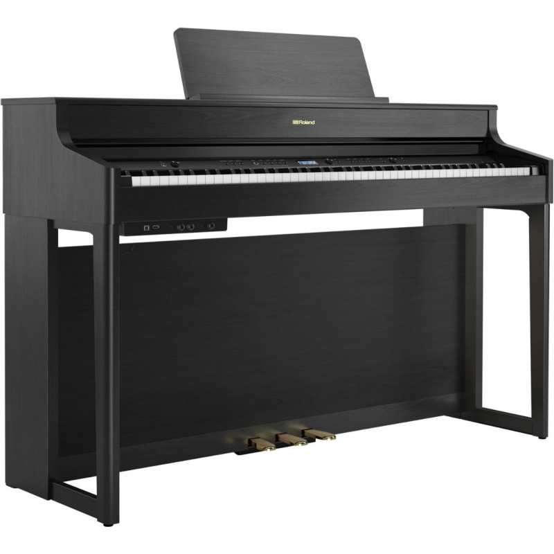 Roland HP702 Digital Piano in Charcoal Black
