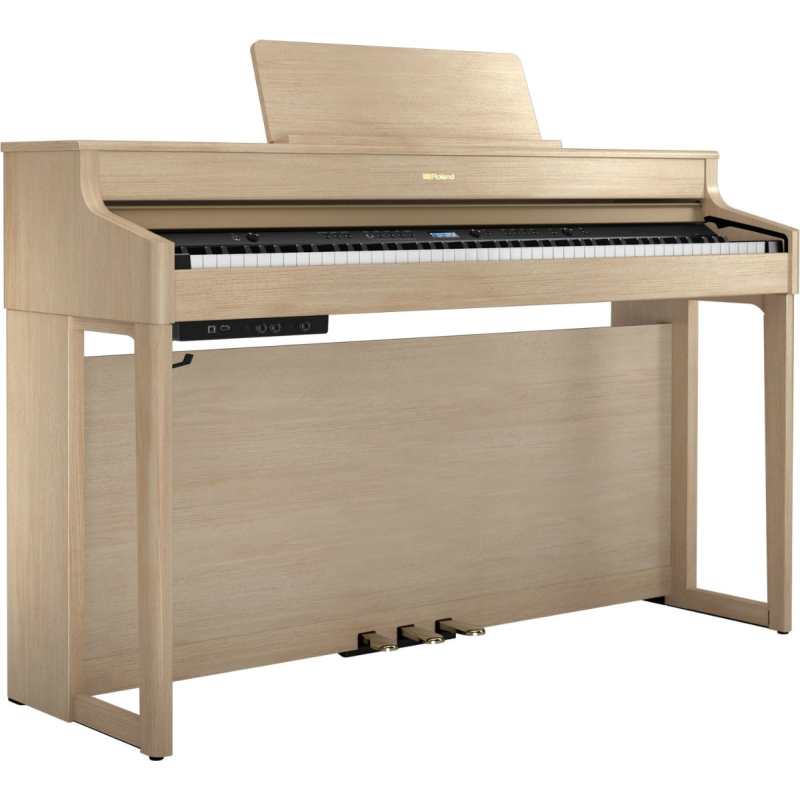 Roland HP702 Digital Piano in Light Oak