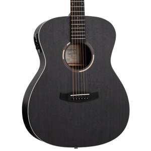 Tanglewood TWBB OE Electro-Acoustic Guitar, Smokestack Black Satin