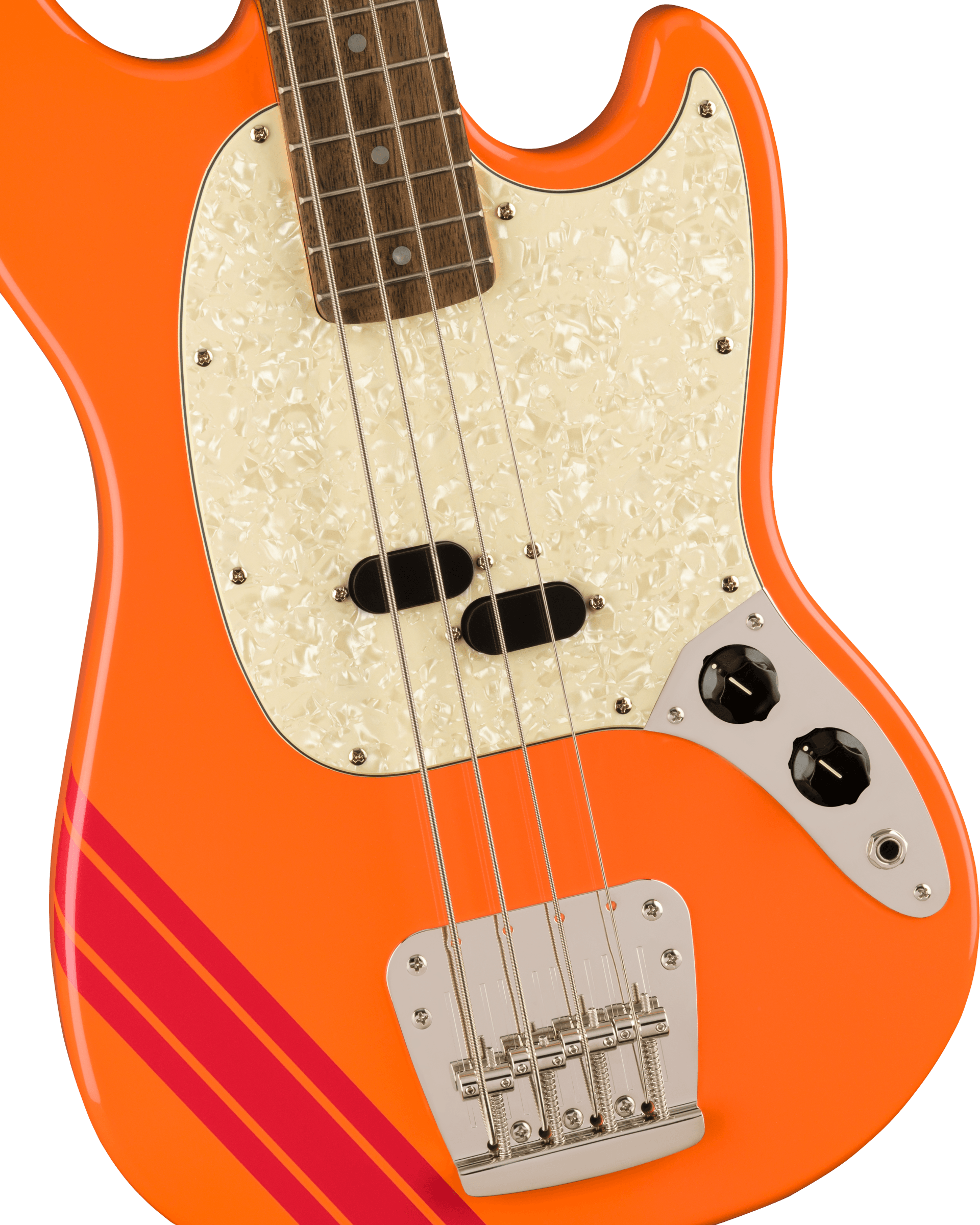 Fender mustang bass clearance capri orange