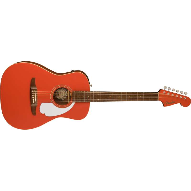 Fender Malibu Player, Fiesta Red - Image 7