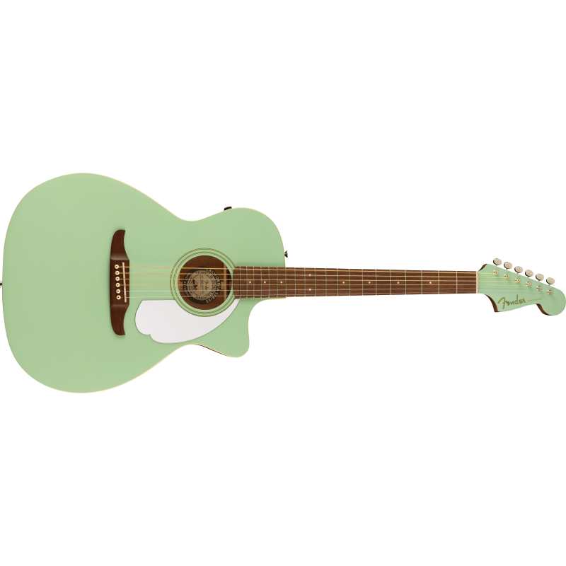 Fender Newporter Player, Electro Acoustic Guitar, Surf Green - Image 4