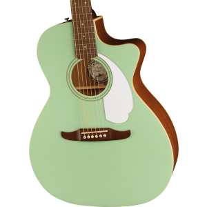 Fender Newporter Player, Electro Acoustic Guitar, Surf Green