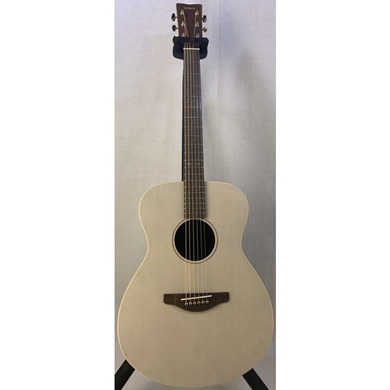 Yamaha Storia 2 Folk Electro Acoustic Guitar in Off White  - Image 3