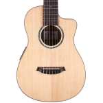 Cordoba Mini II EB-CE Ebony Travel Size Nylon Strung Electro Guitar