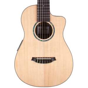 Cordoba Mini II EB-CE Ebony Travel Size Nylon Strung Electro Guitar