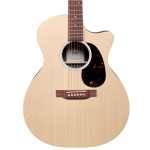 Martin GPCX2E Mahogany HPL X-series Grand Performance Model Electro Acoustic Guitar with Gig Bag
