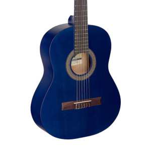 Stagg C430M 3/4 Size Nylon Classical Strung Guitar In Matt Blue