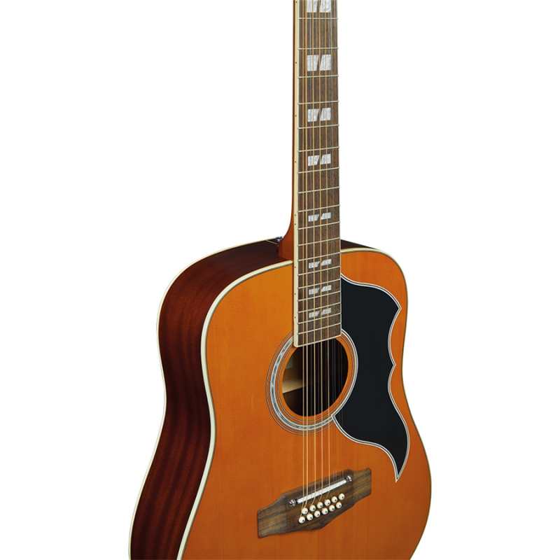Eko Ranger XII VR EQ 12-String Electro Acoustic Guitar in Natural Stain (06217129) - Image 3