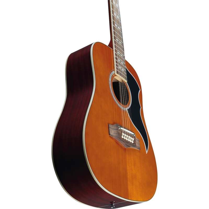 Eko Ranger XII VR EQ 12-String Electro Acoustic Guitar in Natural Stain (06217129) - Image 4